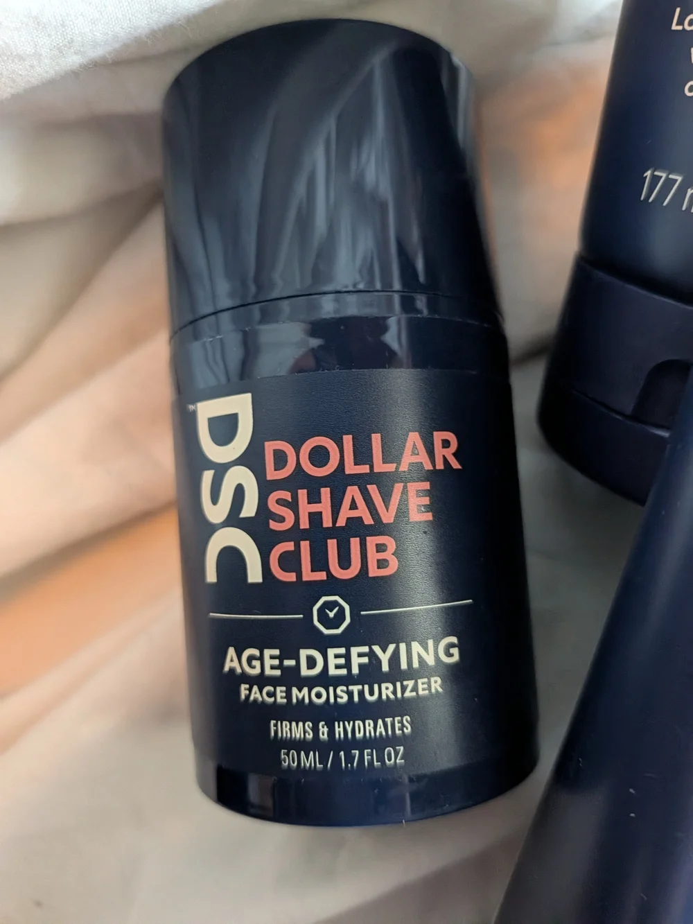 Dollar Shave Club Men’s Shave Butter & Prep Scrub Set — Navy